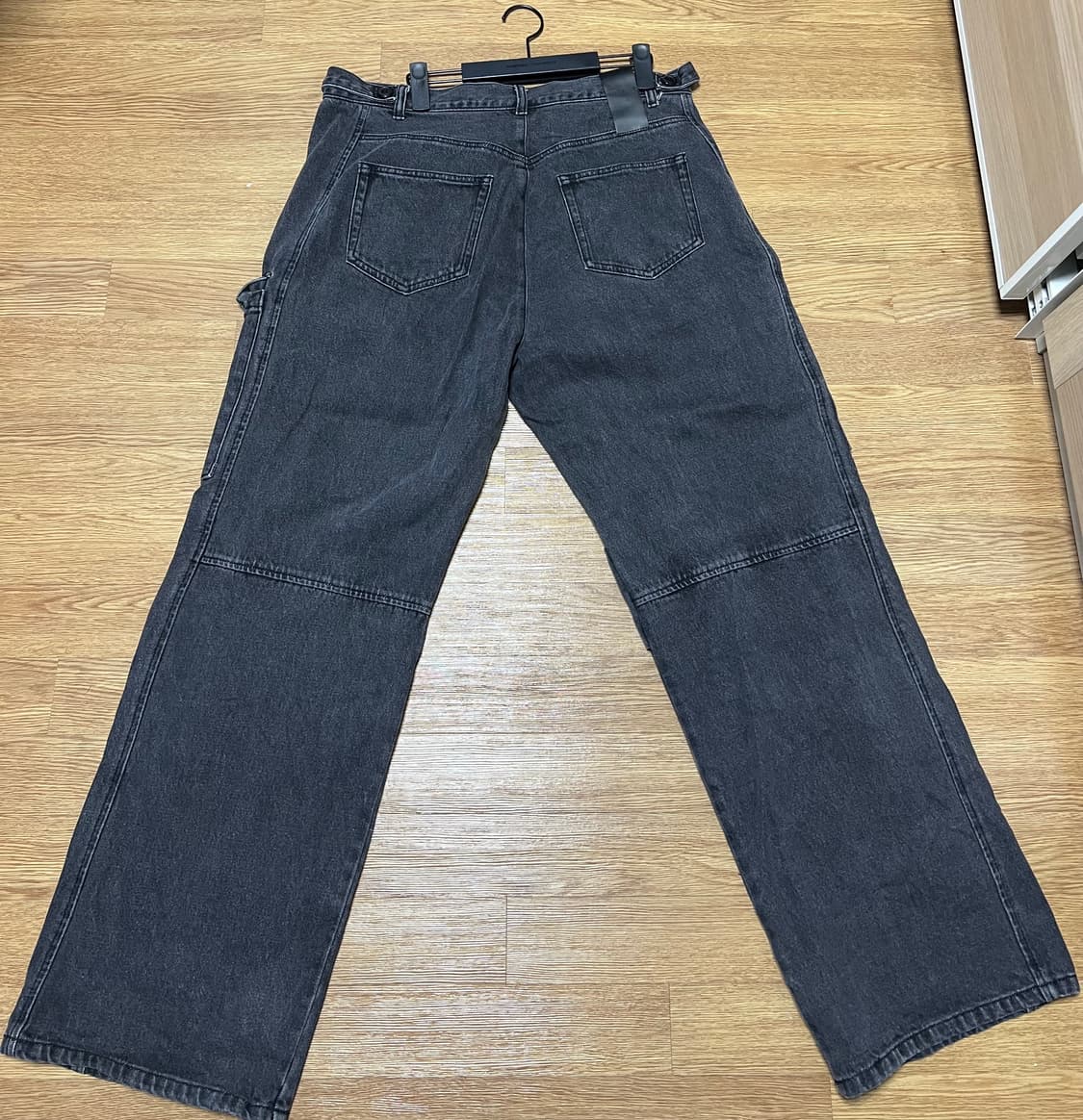 [48]노이어 유틸리티 카고 와이드 팬츠 그레이 48 상품이미지4