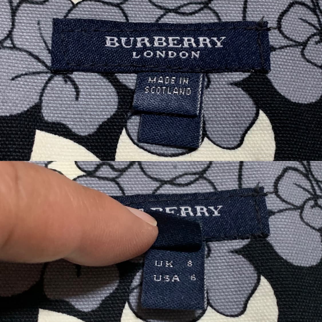 BURBERRY 버버리 런던 랩 스커트(코튼) 상품이미지7