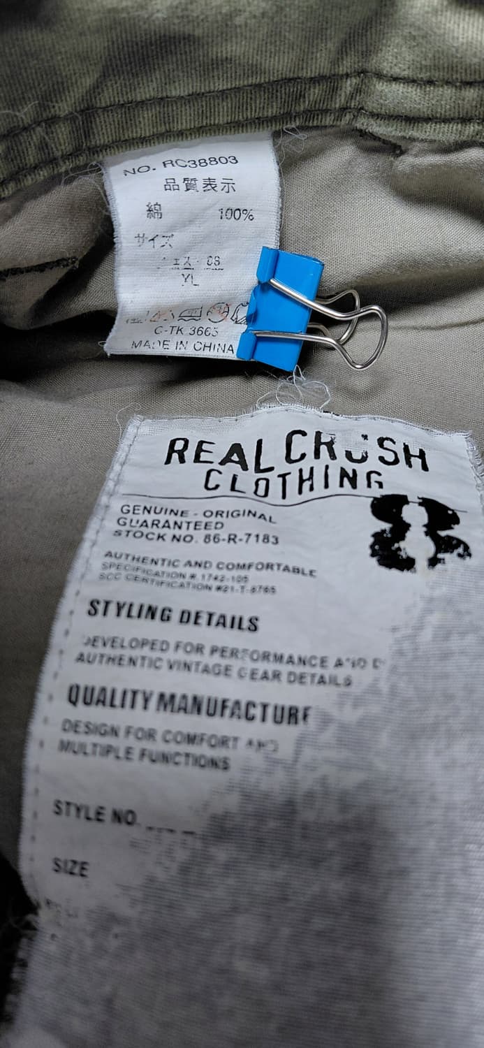 [XL] Real Crush Clothing 리얼 크러쉬 클로딩 빈티지 상품이미지5