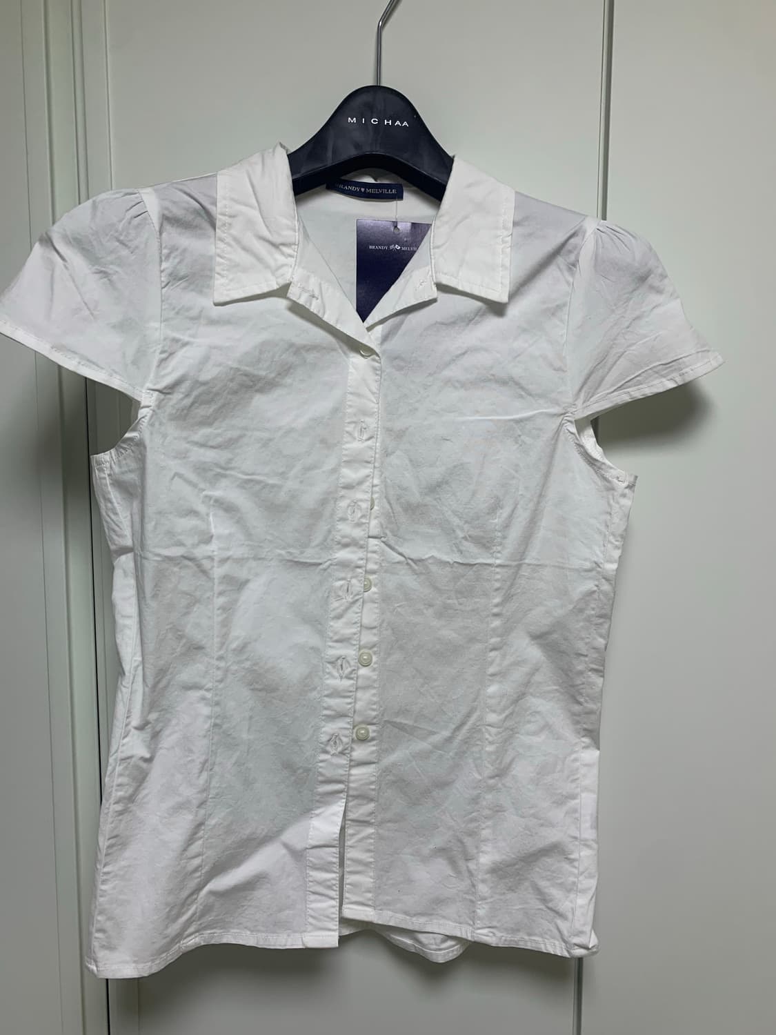 브랜디멜빌 rue 셔츠 화이트 블라우스 새상품 택ㅇ 상품이미지2