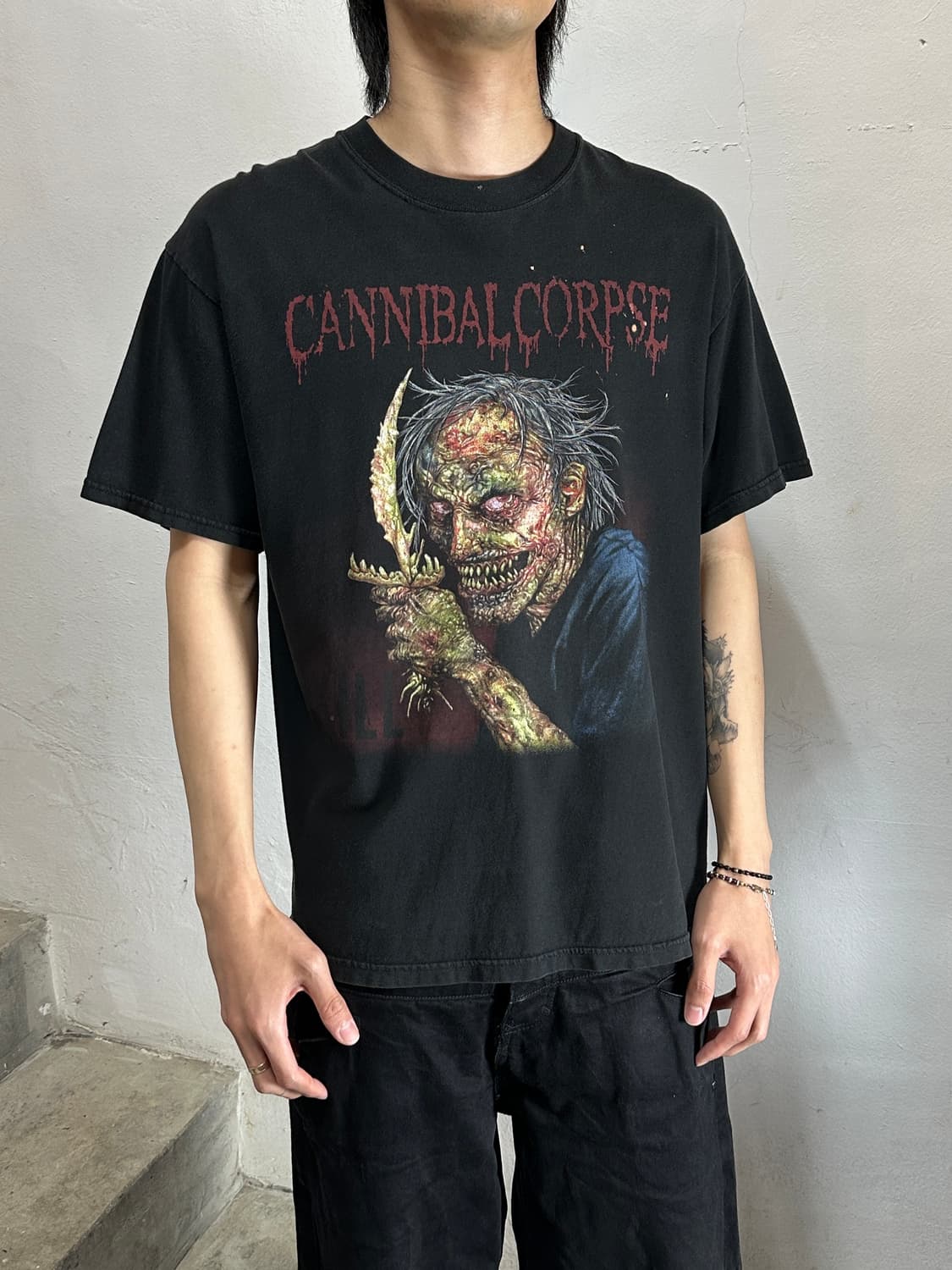 00's 카니발콥스 티셔츠 빈티지 밴드티 Cannibal Corpse 상품이미지1