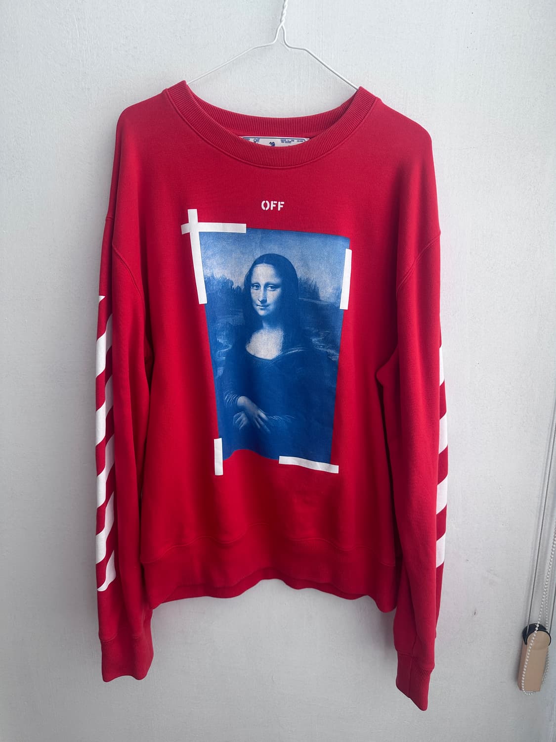 오프화이트 맨투맨 사이즈 xl 상품이미지1