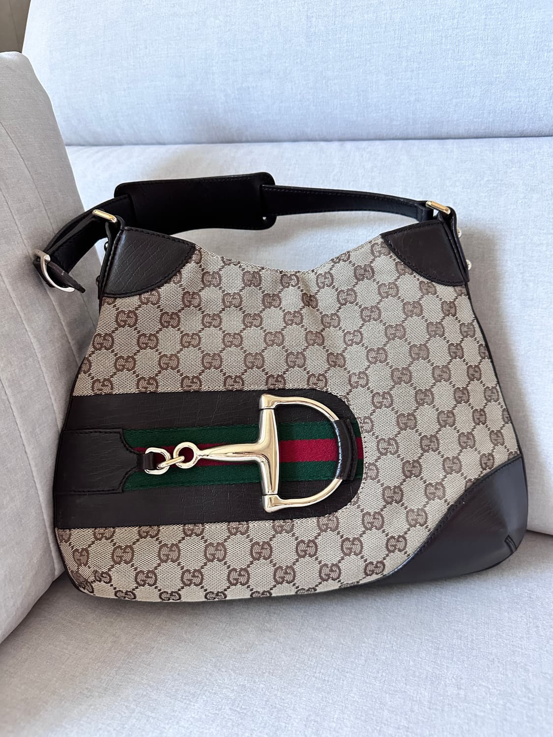 구찌 해슬러 홀스빗 호보탄 숄더백 상품이미지1