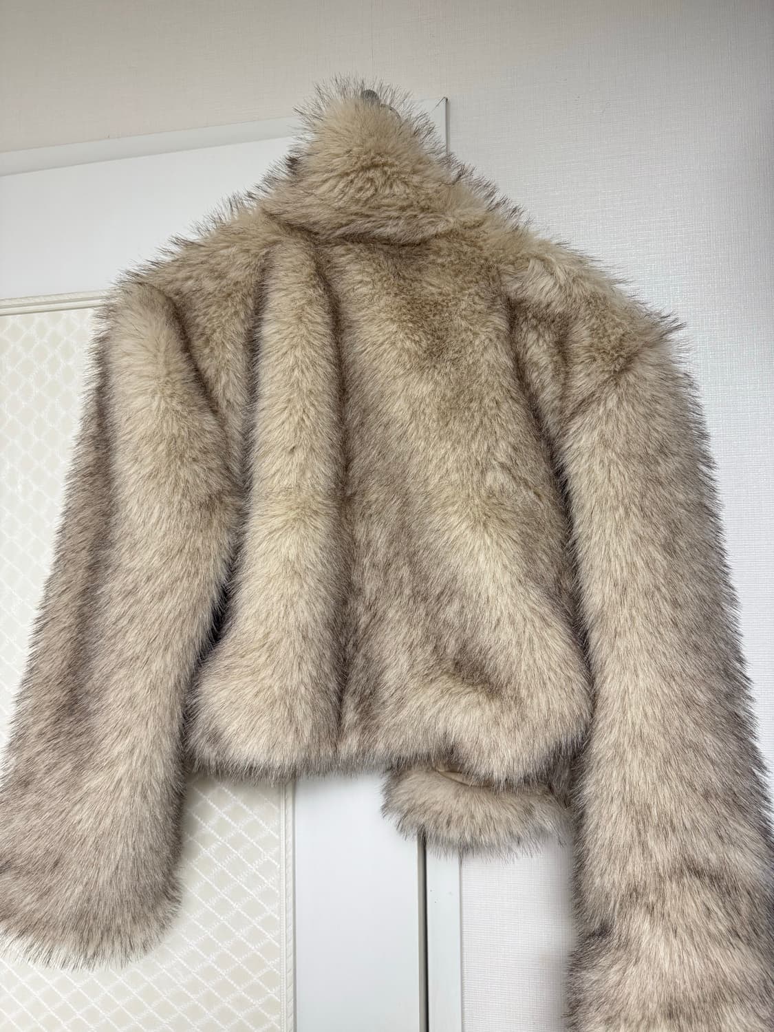 H&M 크롭 퍼자켓 S 상품이미지2