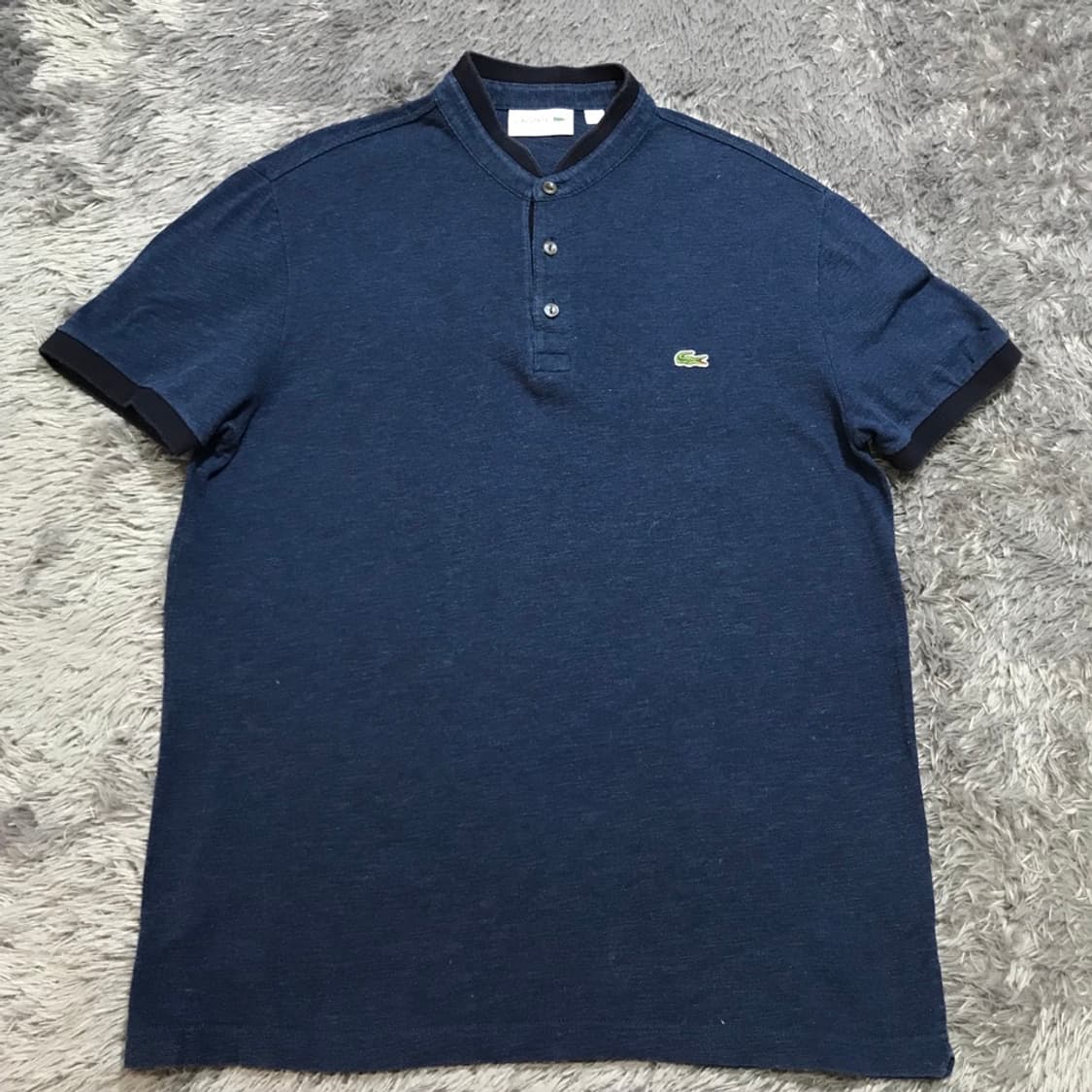 [[3(M)] 라코스테(LACOSTE) 헨리넥 반팔티셔츠@688 상품이미지1