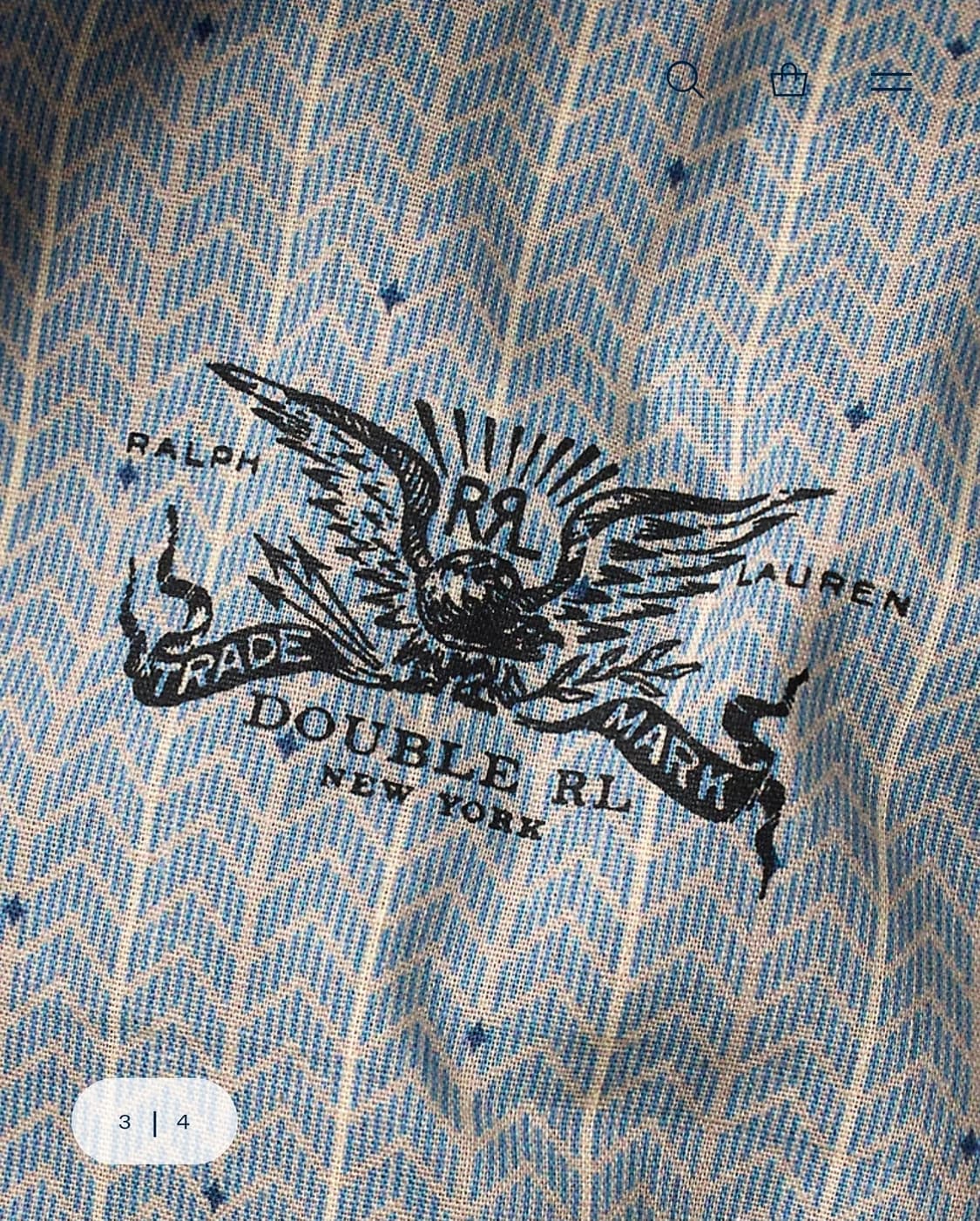 RRL 코듀로이 뉴스보이 캡 상품이미지3