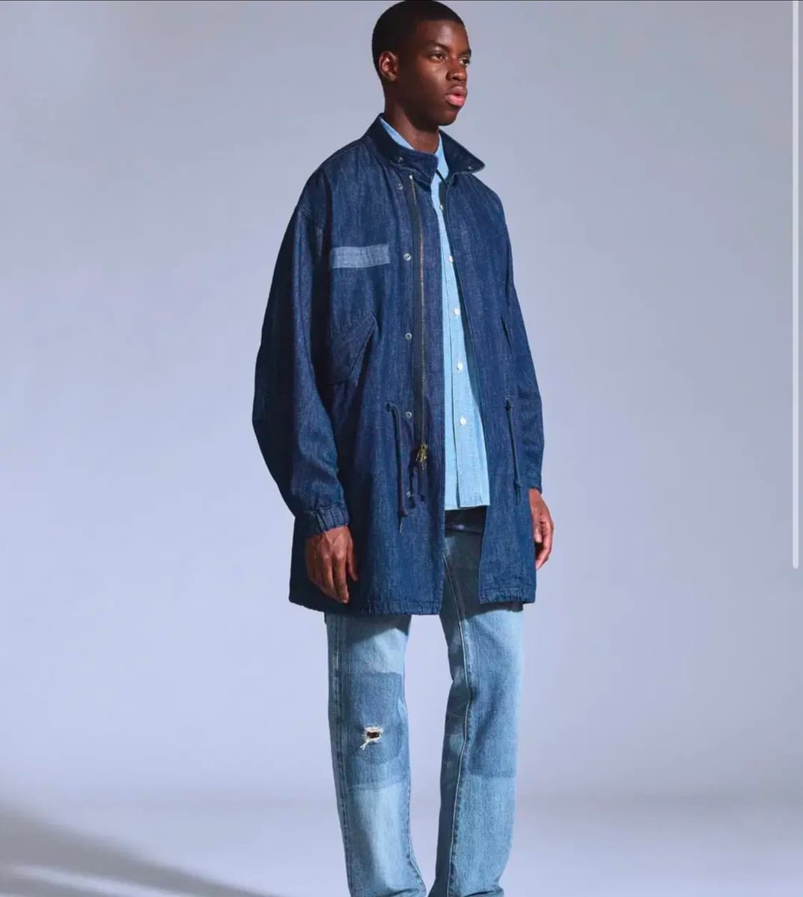 [L] 리바이스 블루탭 피쉬테일 파카 상품이미지1