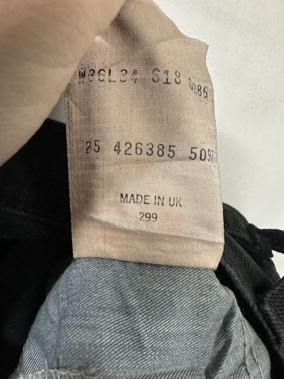 [W36L34] LEVI'S 리바이스618 90s 오렌지탭 빈티지 상품이미지9