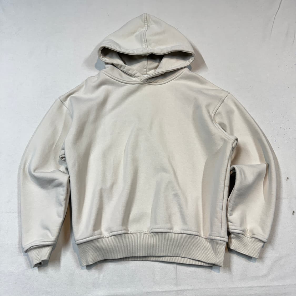 F) 마뗑킴 아이보리 헤비웨이트 후드티 상품이미지1