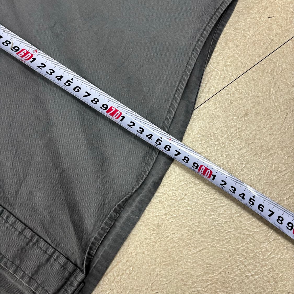 칼하트 그레이 워크 반팔 셔츠 상품이미지4