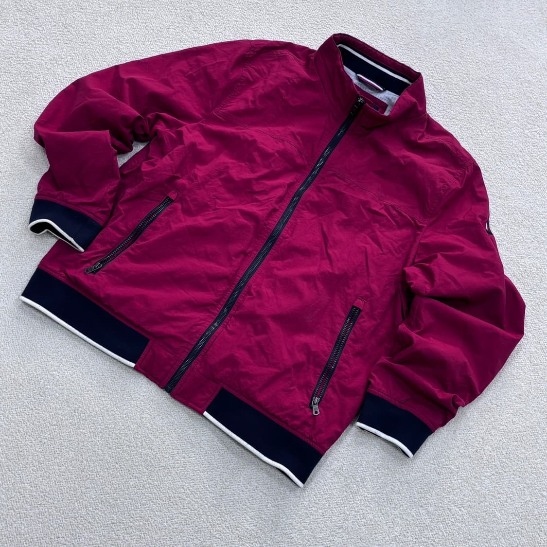 XL 타미힐피거 올드스쿨 바람막이 자켓 0401E 상품이미지1