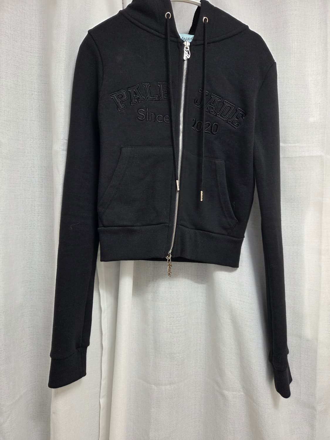 페일제이드) Retro Patch Hooded Zip-Up 2023 블랙 상품이미지2