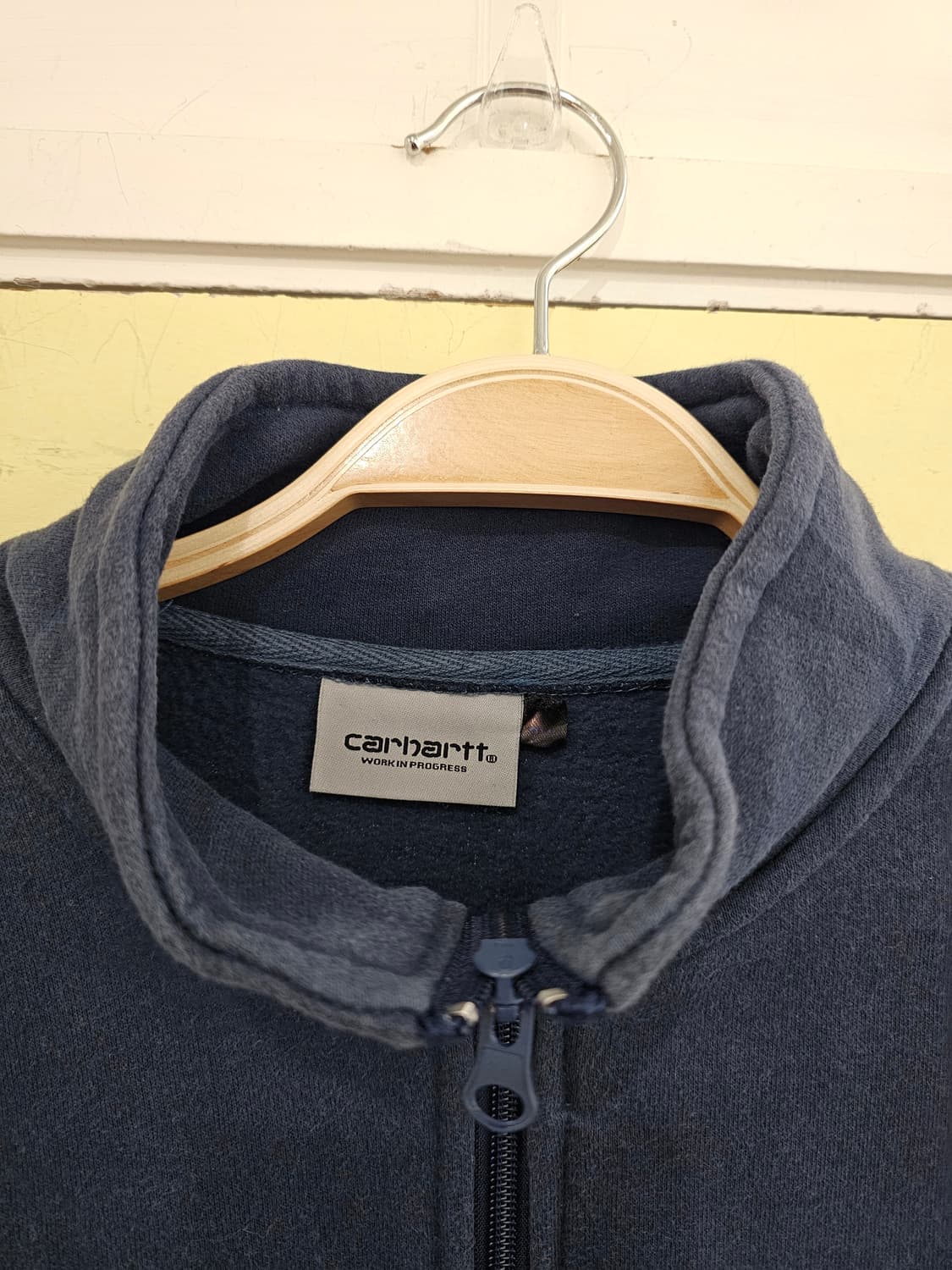 Carhartt WIP 네이비 하프집업 스웻셔츠 상품이미지3