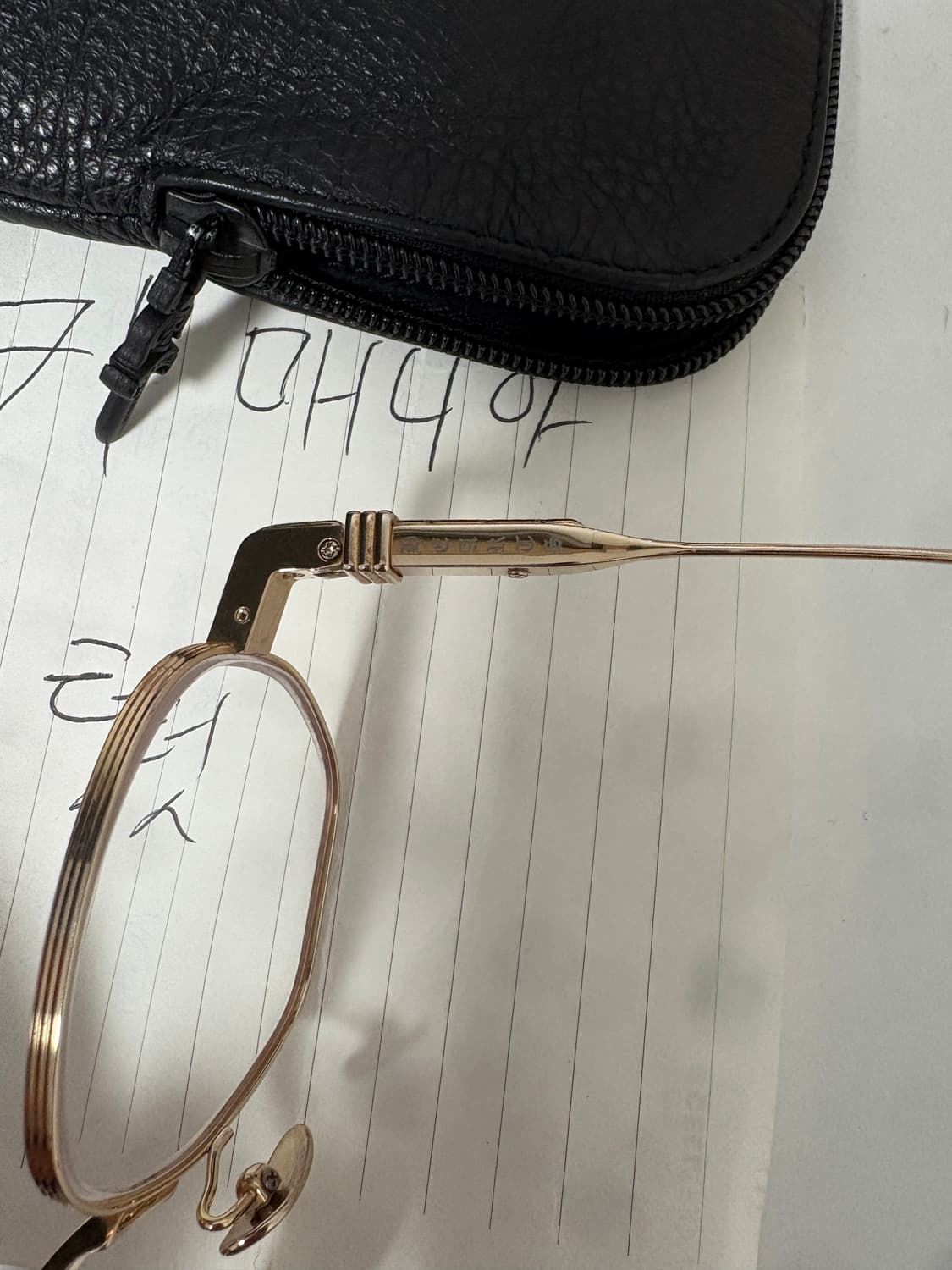 크롬하츠 바질릭토니안 골드 안경 판매 상품이미지4