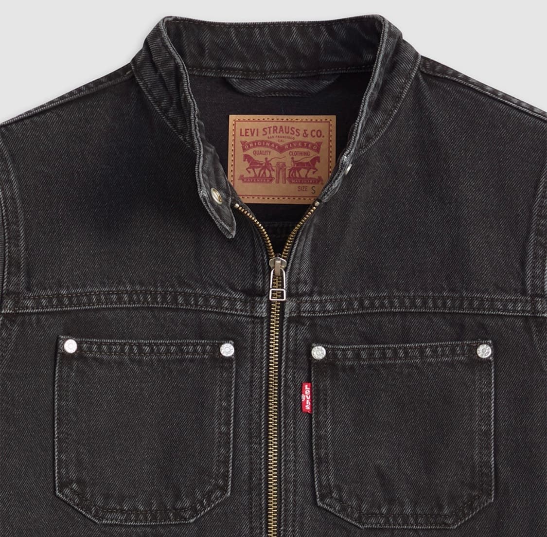 (새상품) 리바이스 모토 트리거 자켓 흑청자켓 상품이미지7