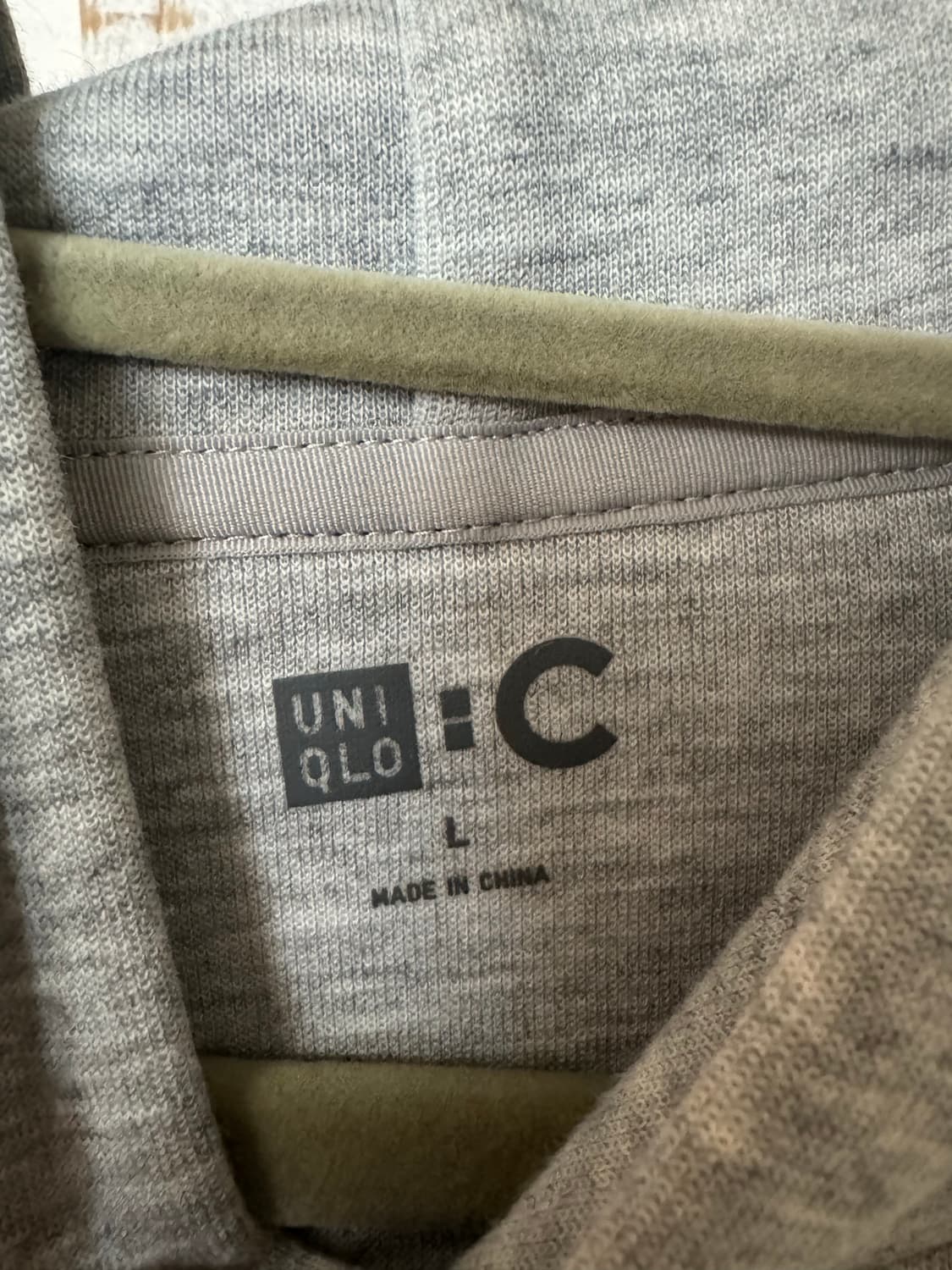 유니클로c 스웨트오버사이즈풀파카 상품이미지3