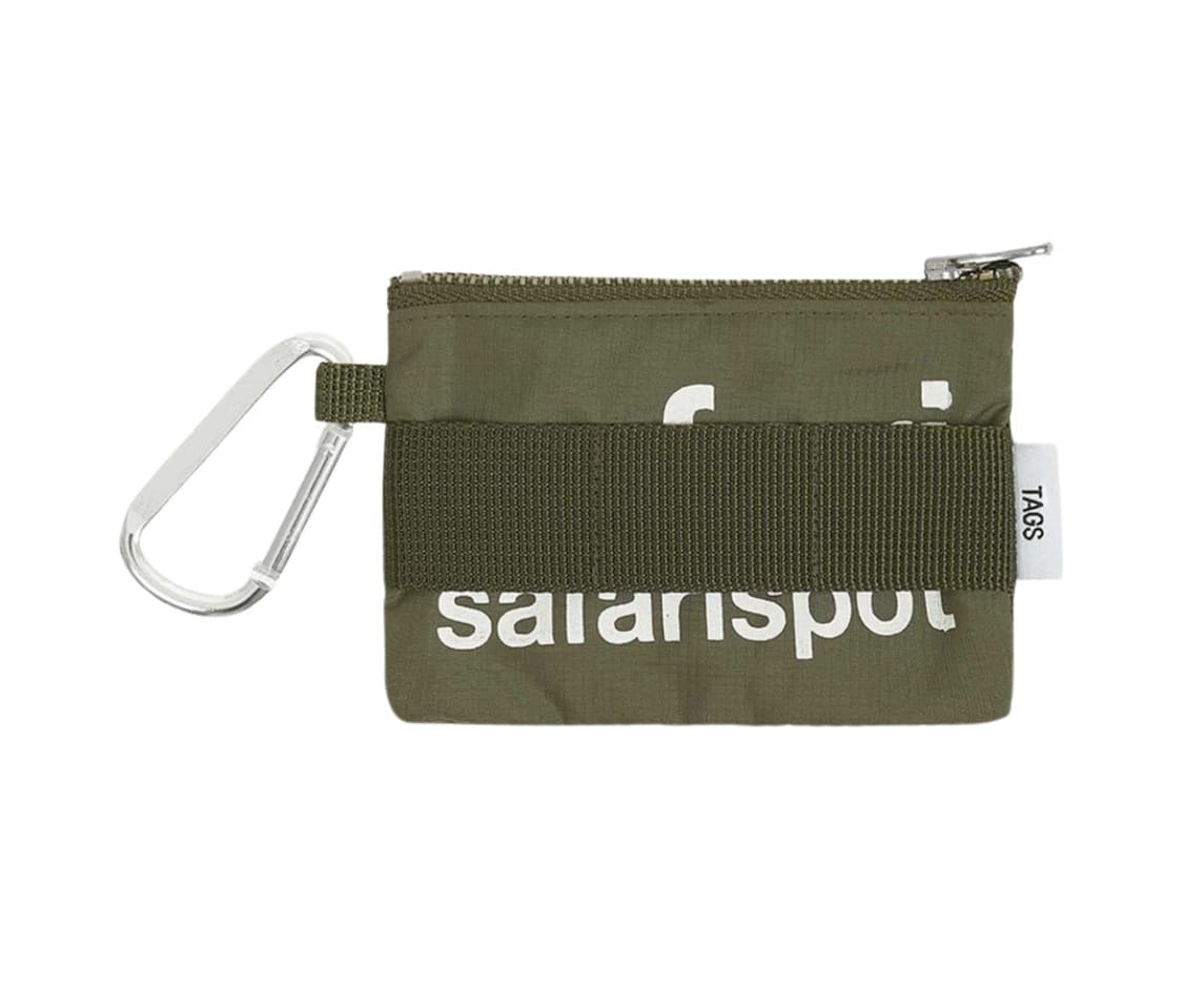 사파리스팟 베이직 사파리 키링 카드 지갑 올리브 상품이미지1