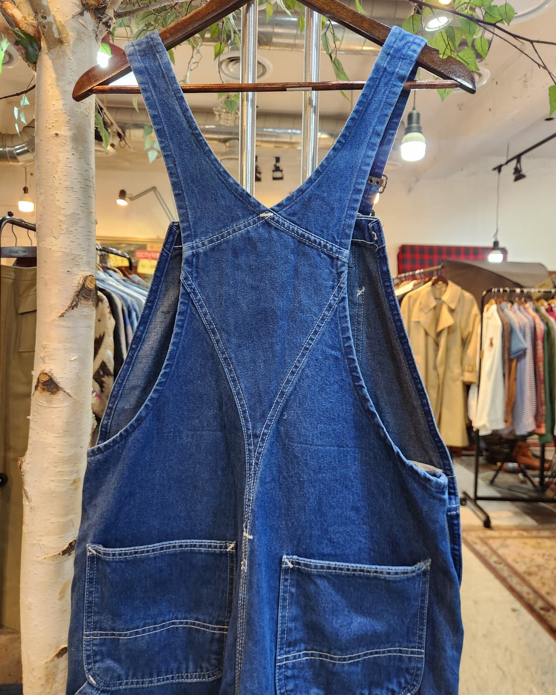 남,여 31사이즈 미만) carhartt 칼하트 오버롤 데님 팬츠 상품이미지7