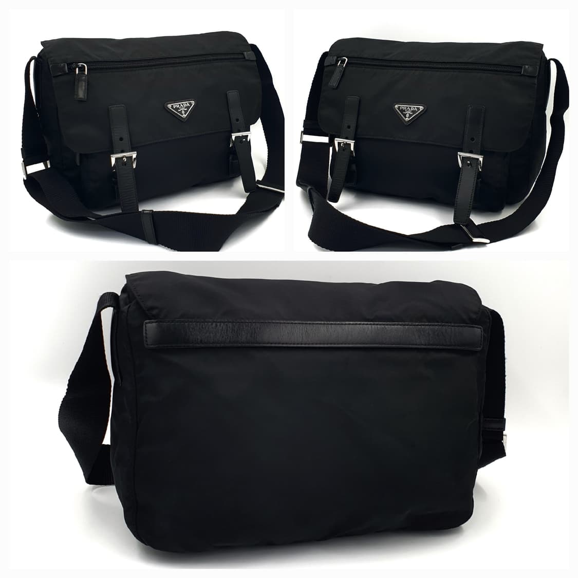 프라다 리나일론 투버클 메신저백 크로스백 숄더백 BT6671 상품이미지2
