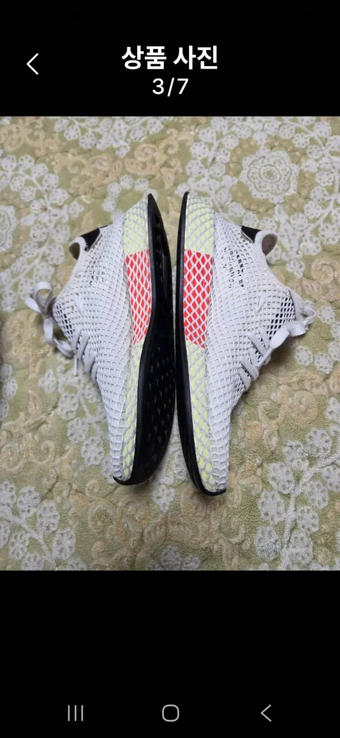 아디다스 경량 운동화 화이트265 상품이미지3