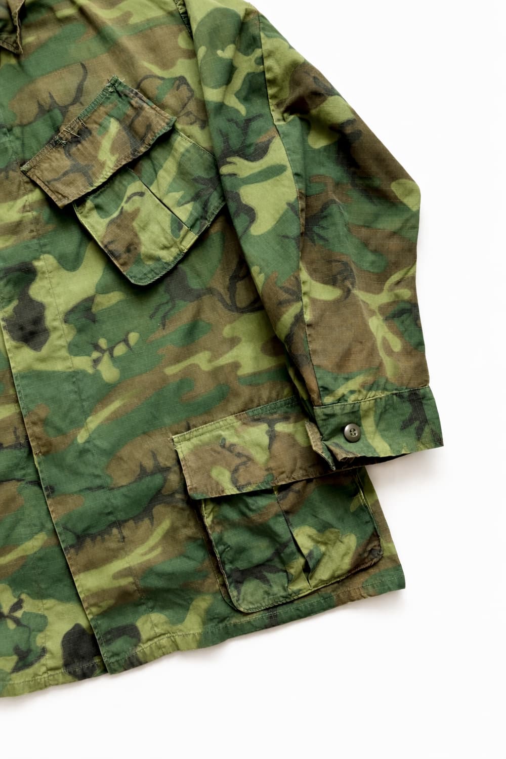 60s 미군 ERDL 카모 정글 퍼티그 자켓 L-R 상품이미지4