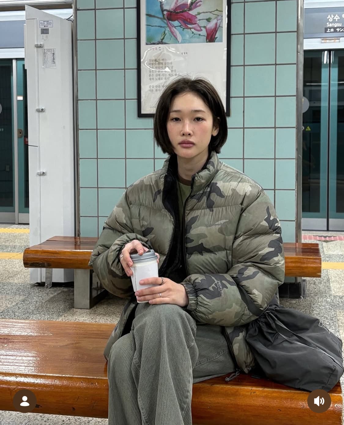 디스이즈네버댓 카모 파텍스 패딩 자켓 M 새상품 상품이미지1