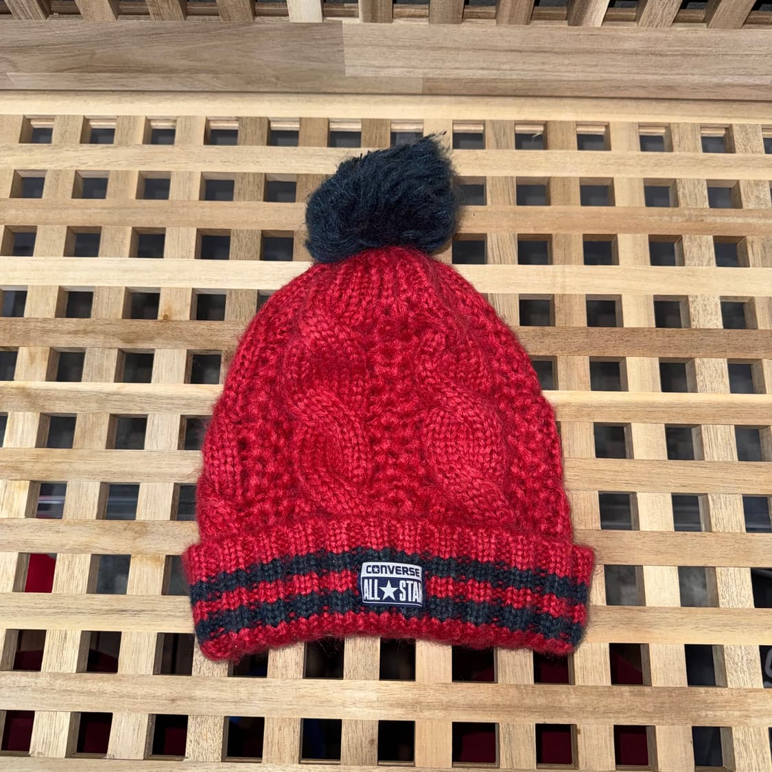 컨버스 올스타 니트 방울 비니 상품이미지1