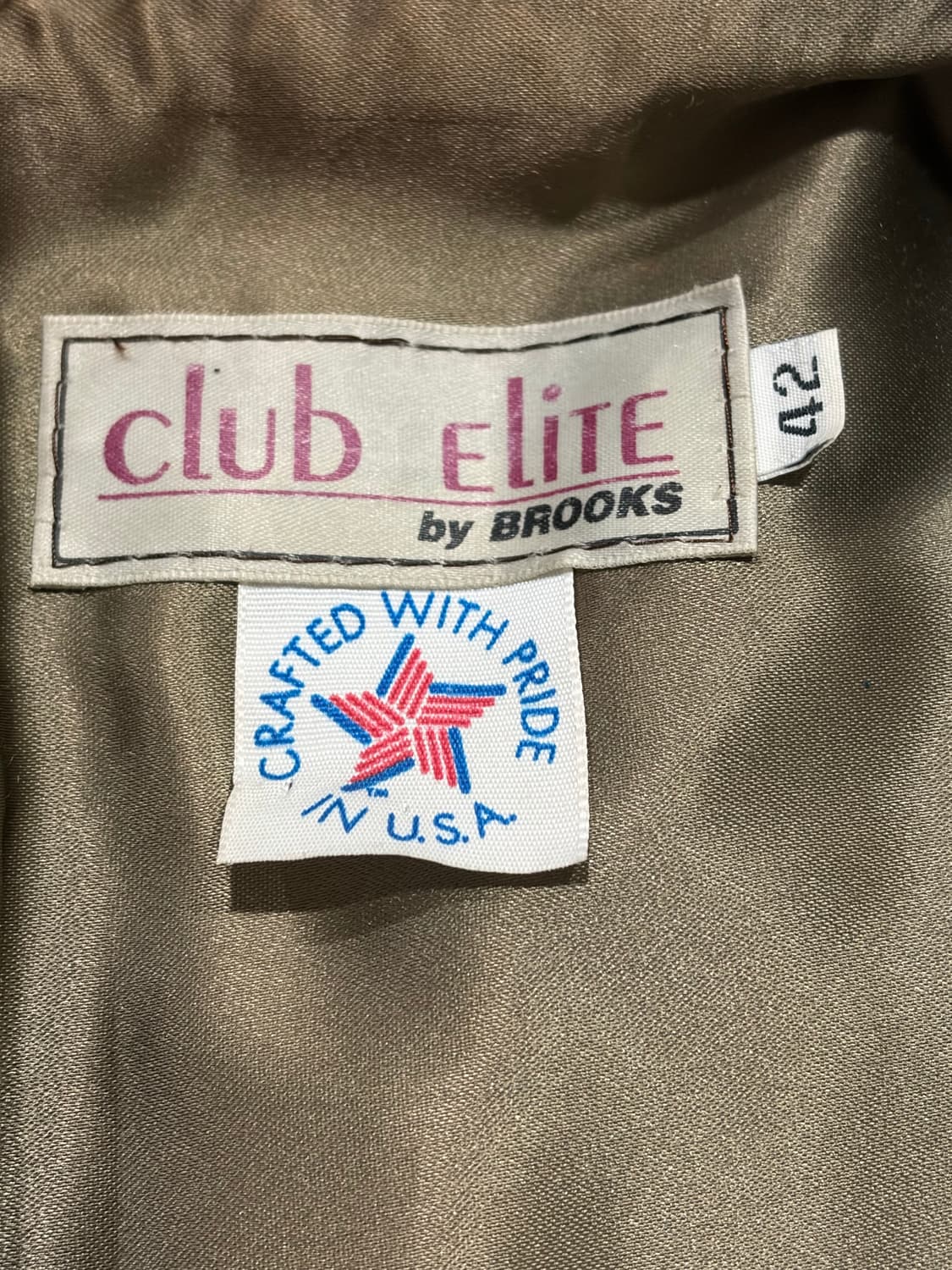 80s USA 브룩스 레더 A2 플라이트 자켓 상품이미지9