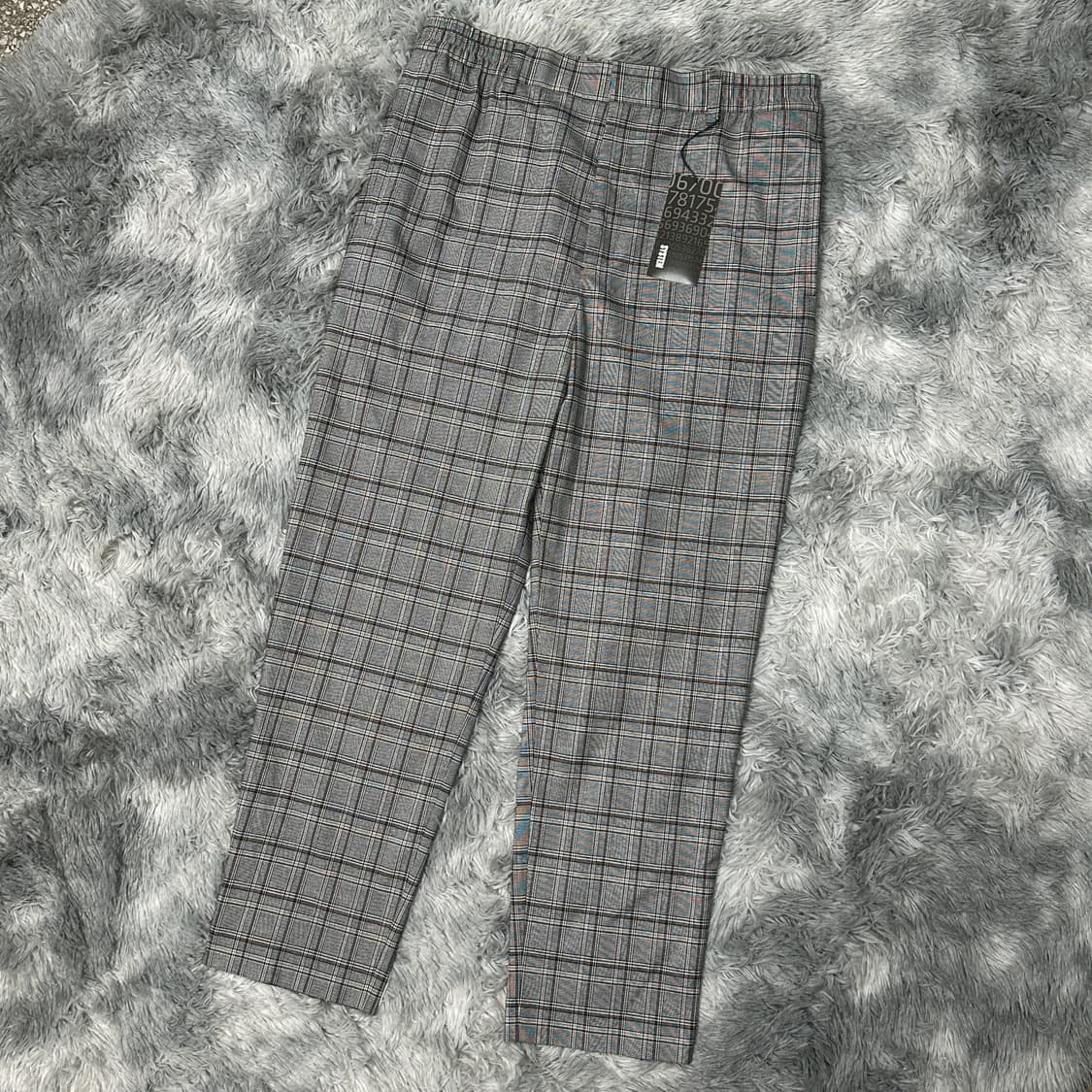 시스템 한섬 체크 슬랙스 34-35 상품이미지1