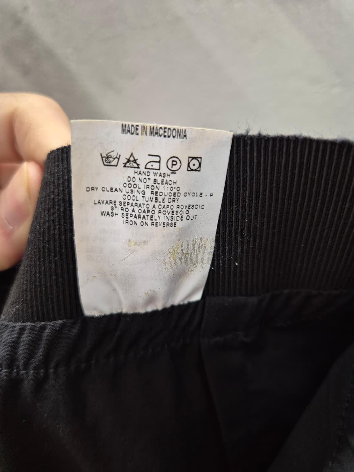 모스키노진스 블랙 스커트 상품이미지7