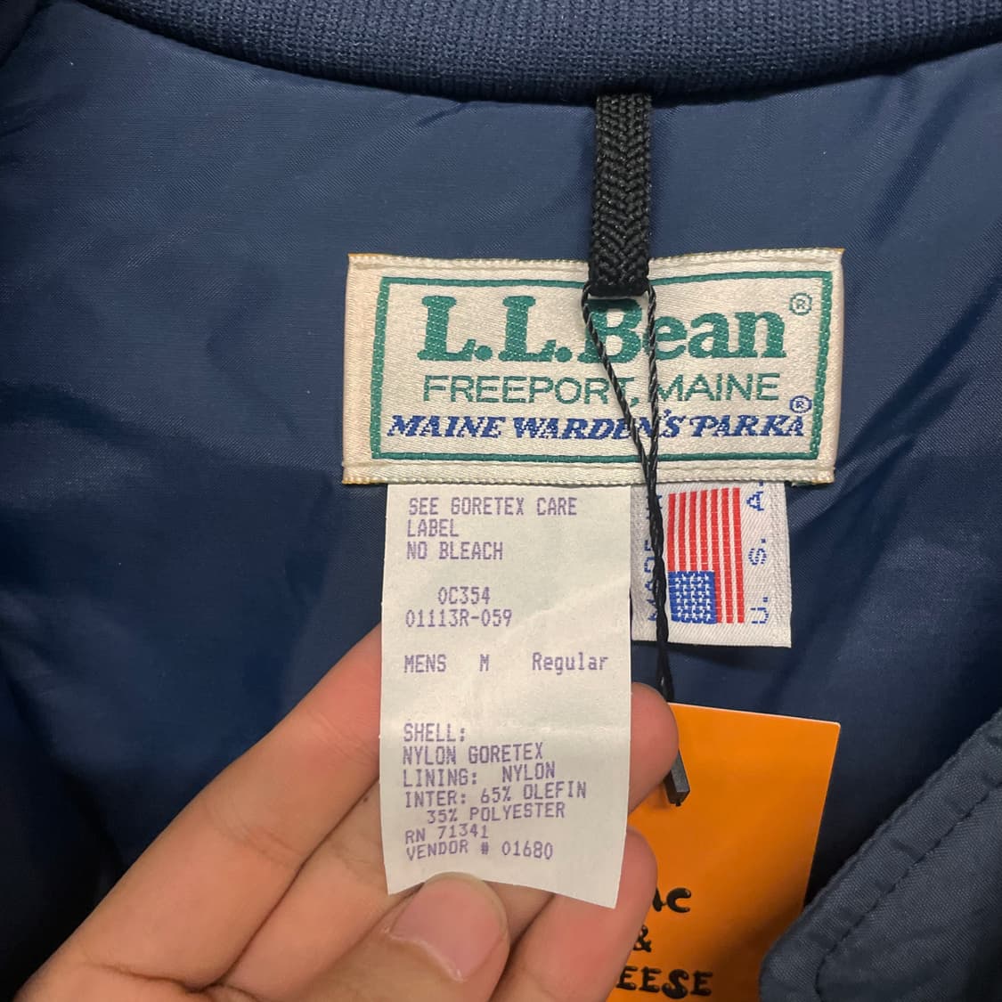 90s 엘엘빈 고어텍스 후드 탈부착 마운틴 파카 자켓 상품이미지8