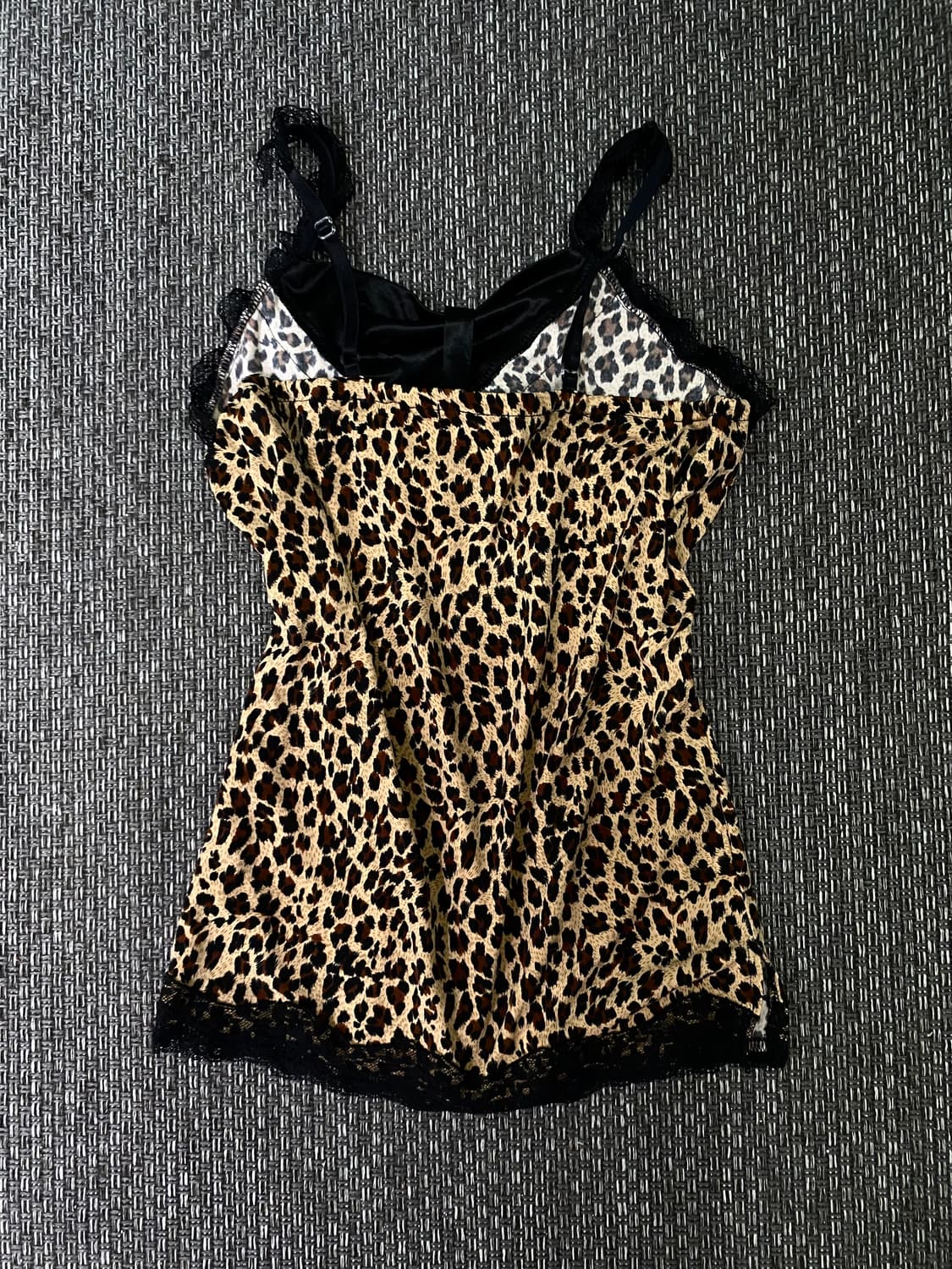  [CORNFLAKE]Lace Detail Leopard 갸루 상품이미지9