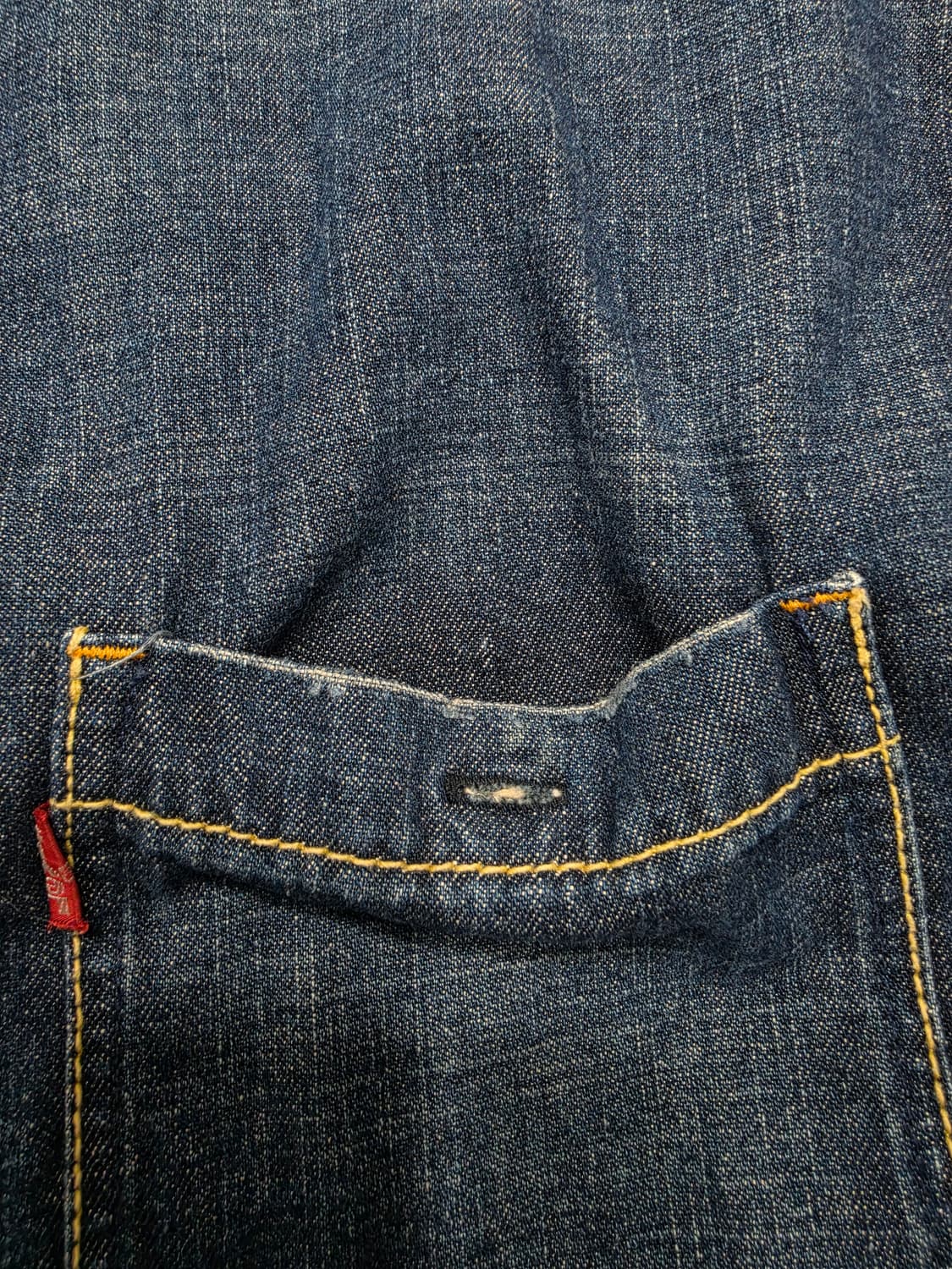 리바이스 레드룹 00s 데님 셔츠 반팔 셔츠 청셔츠 L 상품이미지4