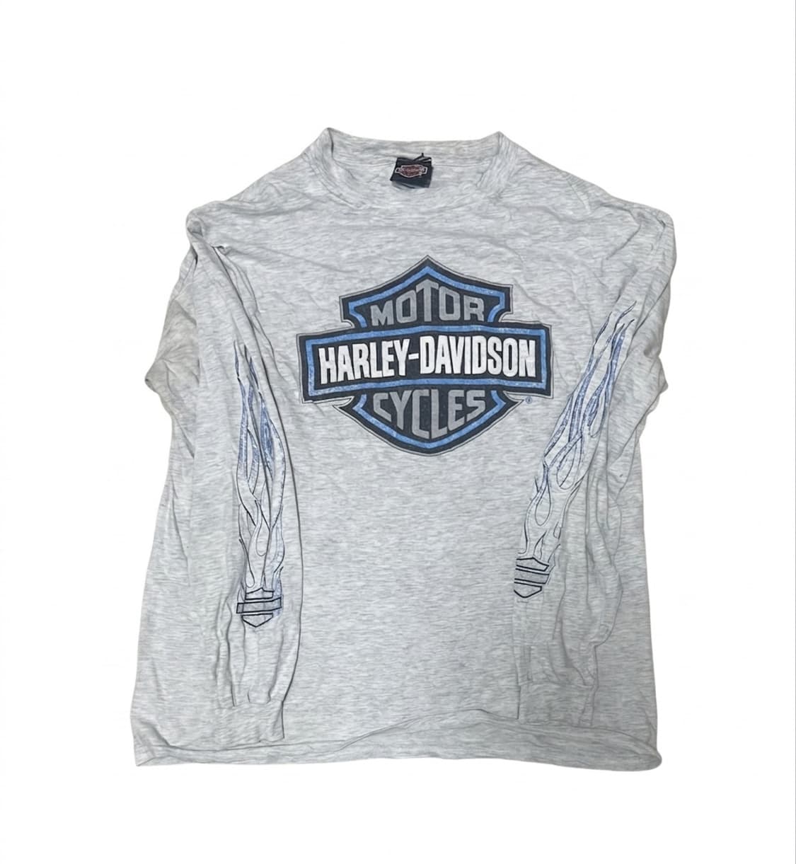 빈티지 할리데이비슨 플레임 롱슬리브 상품이미지2