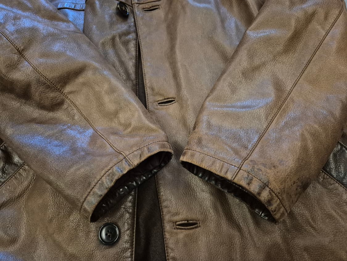 90s CRISTIANO di THIENE 양가죽 자켓 상품이미지4