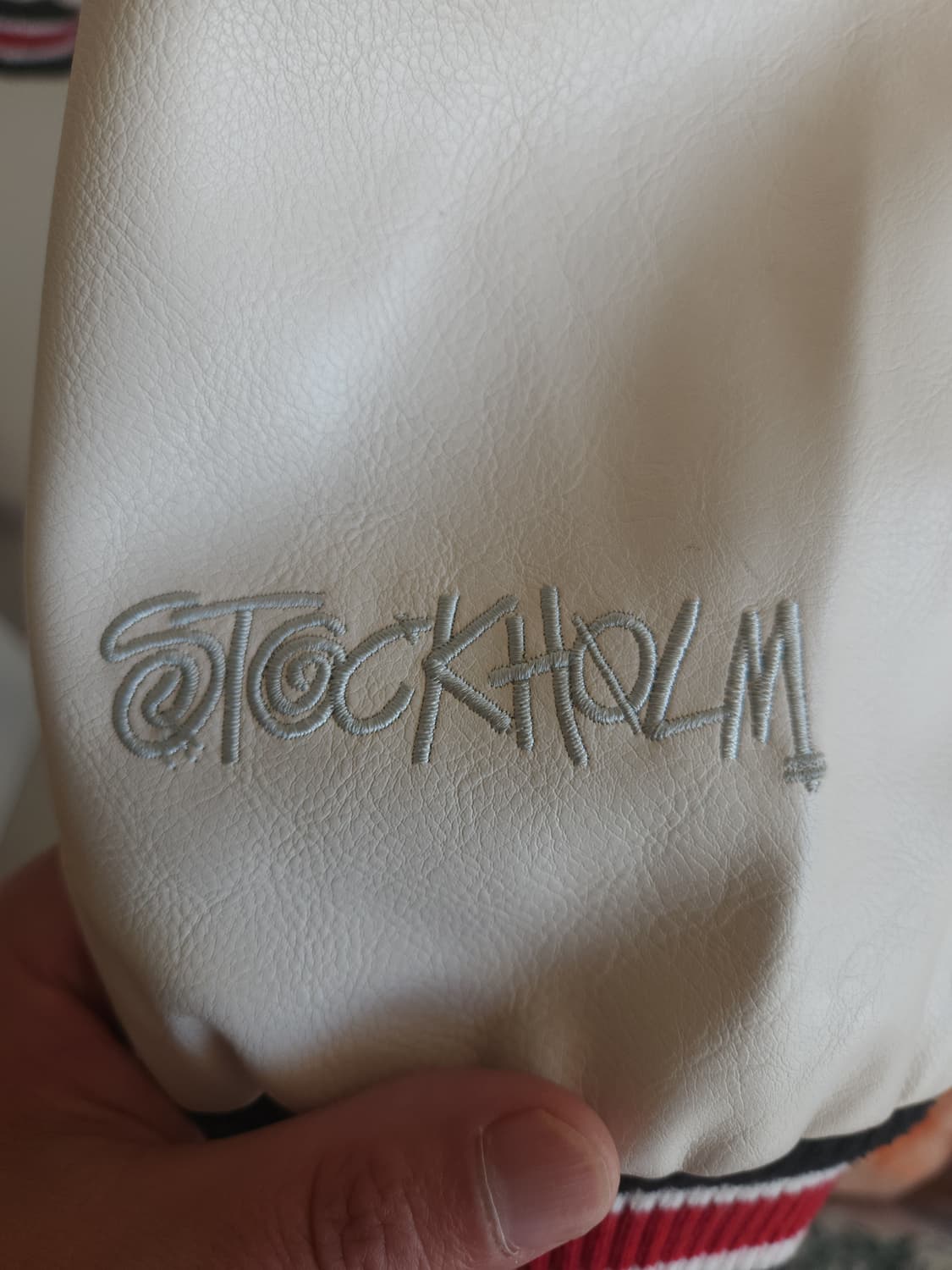 스투시×아워레가시×데임티어스 TTL 바시티자켓 상품이미지8