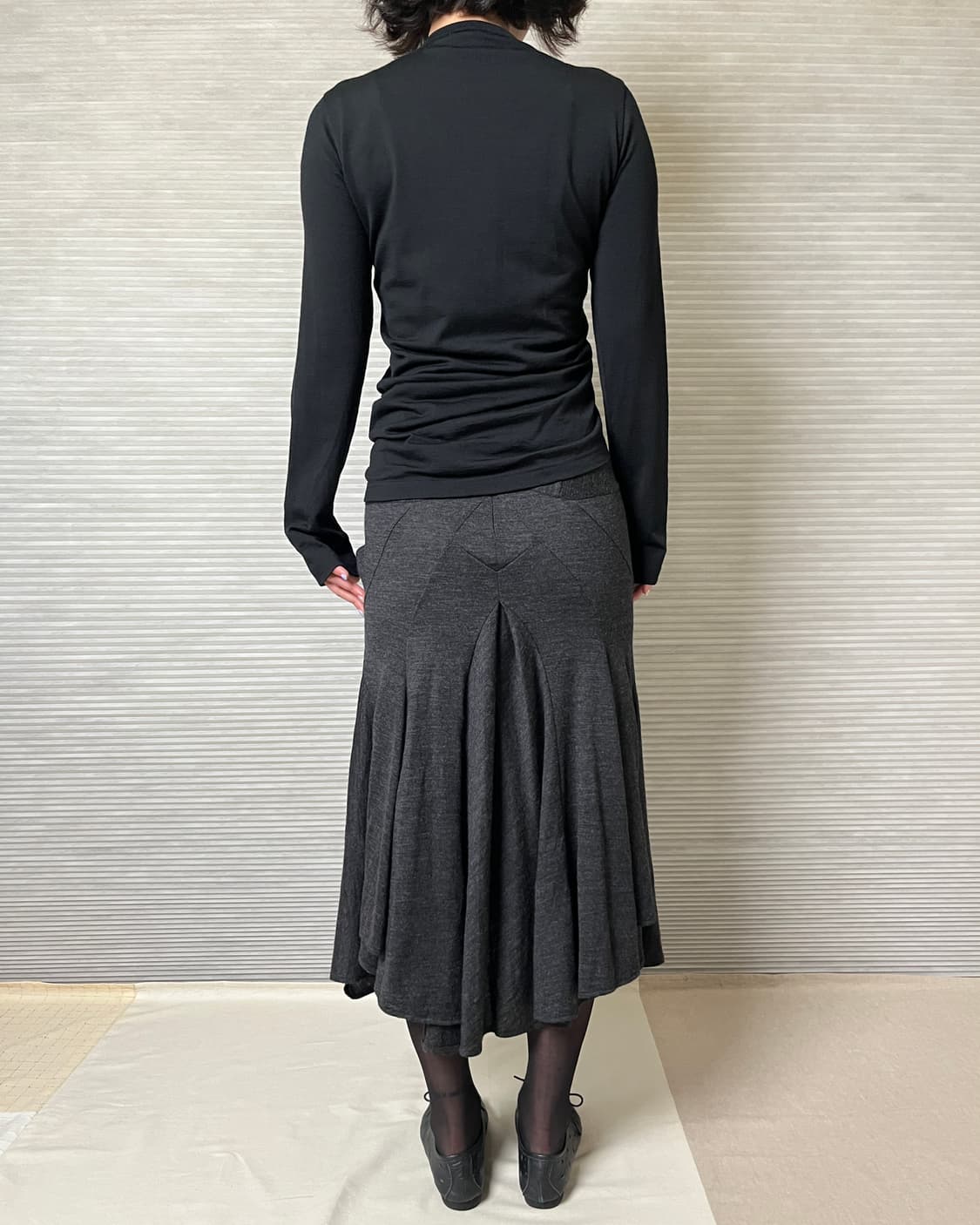 꼼데가르송 러플 울 컷앤소 comme des garcons 니트 상품이미지3