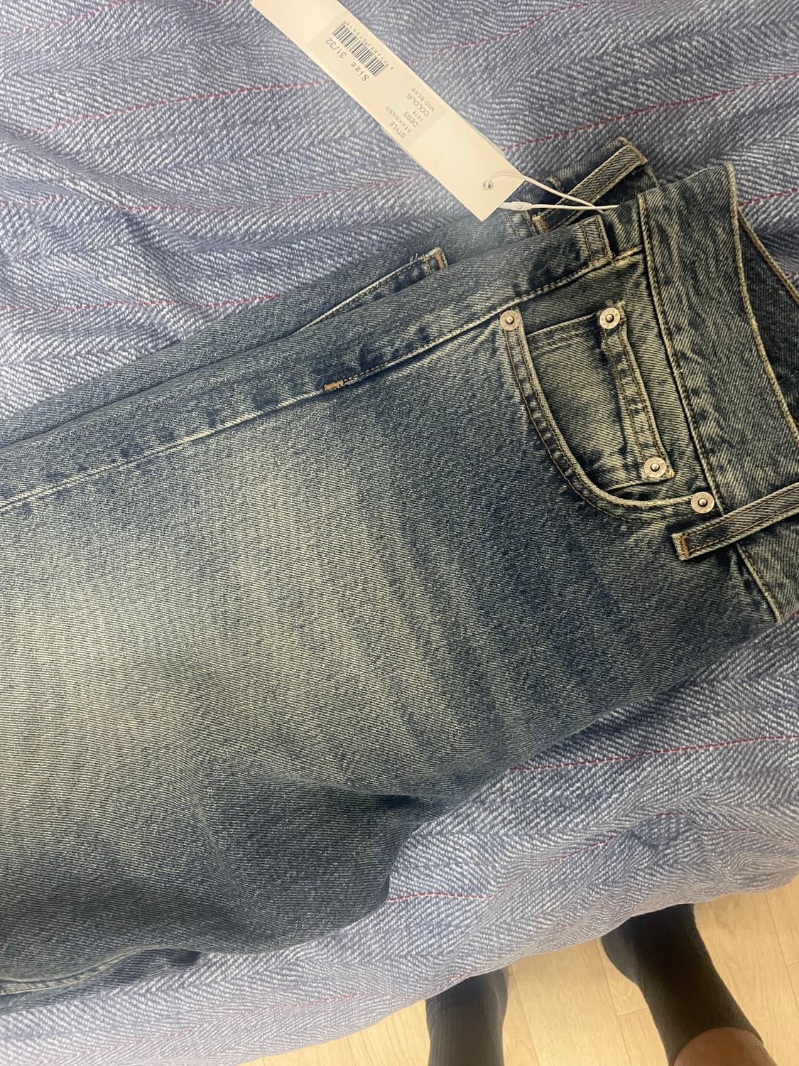 31/32 선플라워 스탠다드 미드블루 데님 5078/702 상품이미지1