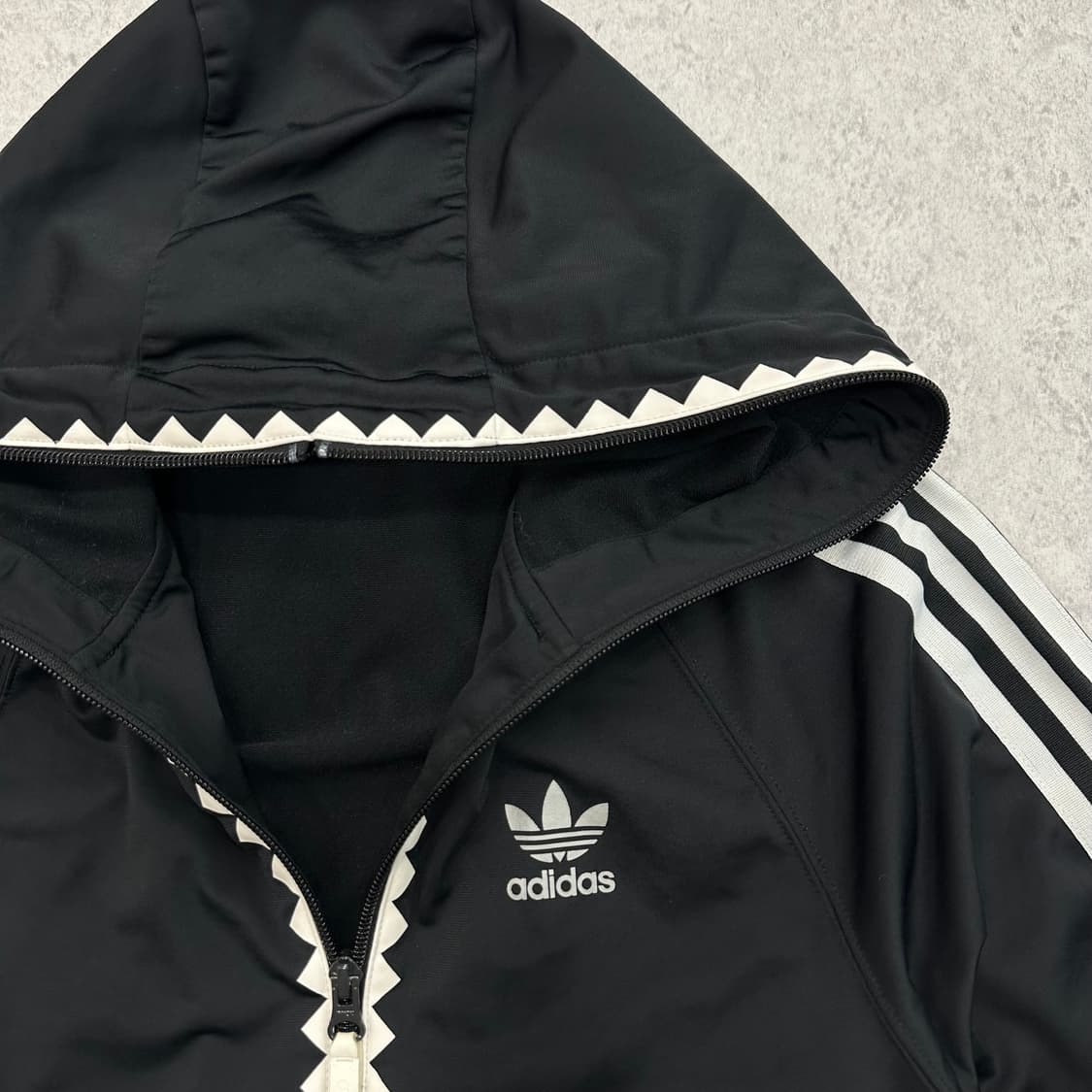 90 아디다스 재팬 풀집업 후드 져지 트랙탑 상품이미지7