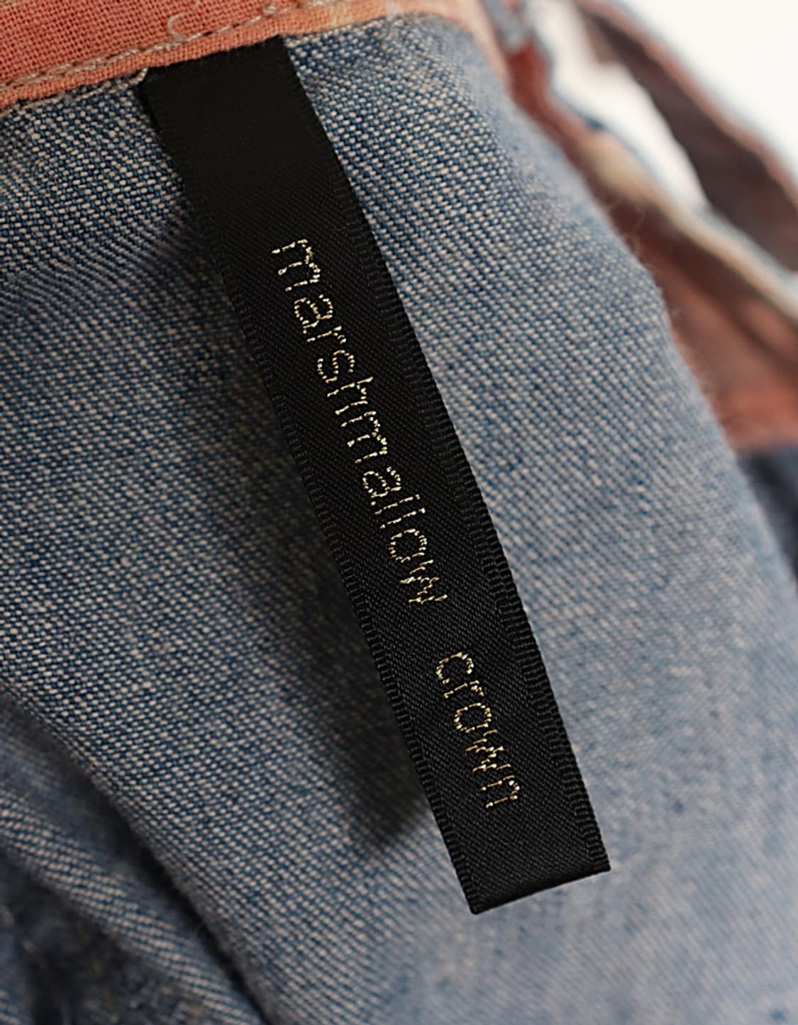 marshmallow crown Denim Jumper Skirt 상품이미지8