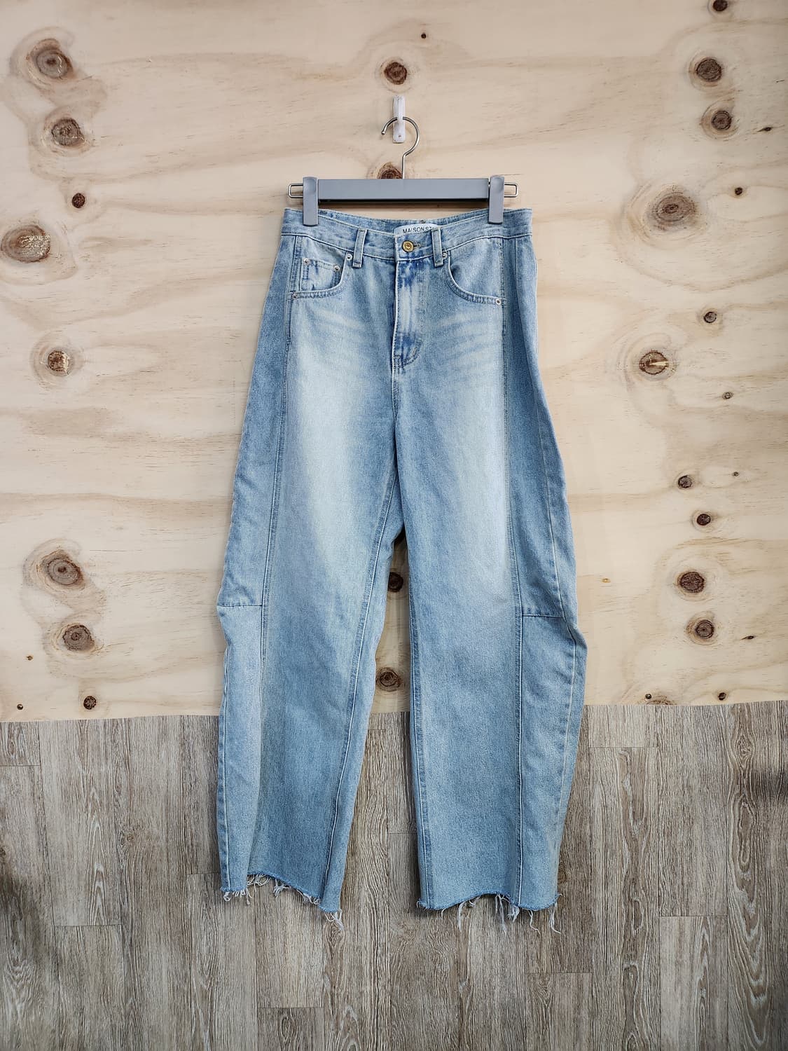 688) 메종스탭 와이드핏 청바지 상품이미지1