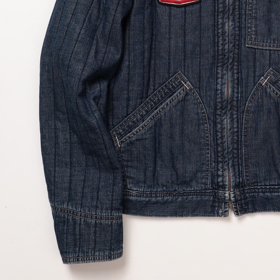 Hysteric Glamour 패치 데님 블루종 자켓  상품이미지3