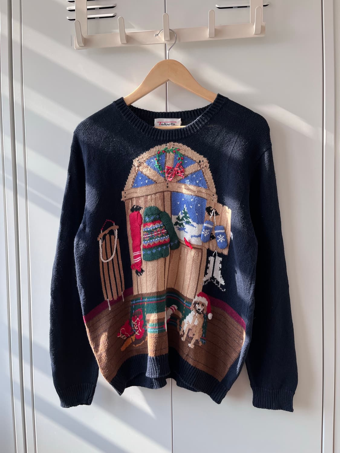 Talbots 크리스마스 풍경 니트 스웨터 상품이미지10