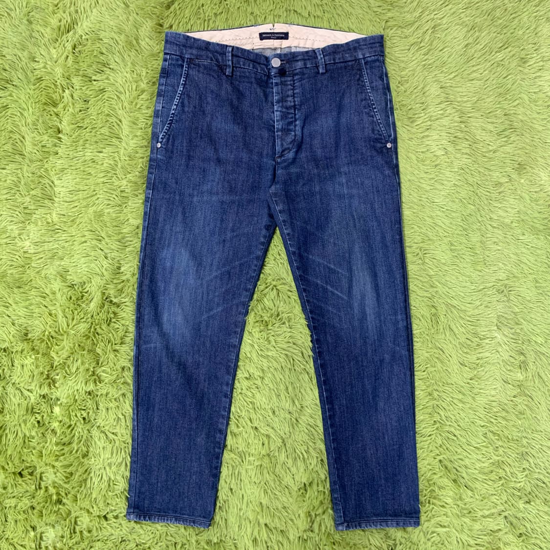 [34] 베나코 앤 폰타나 테이퍼드핏 데님팬츠 Made In Italy 상품이미지3