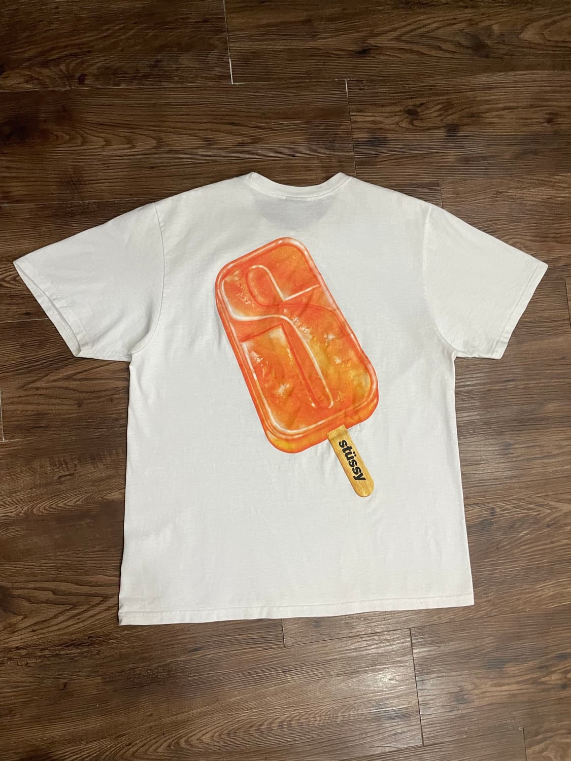 스투시 stussy 팝시클 반팔 티셔츠 화이트 상품이미지7