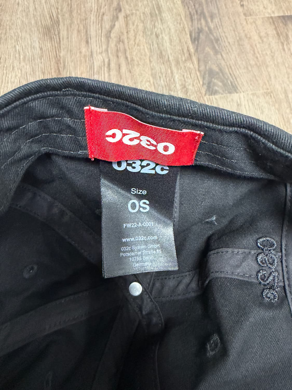 [옷장정리 급처]032c 볼캡 1회착 상품이미지2