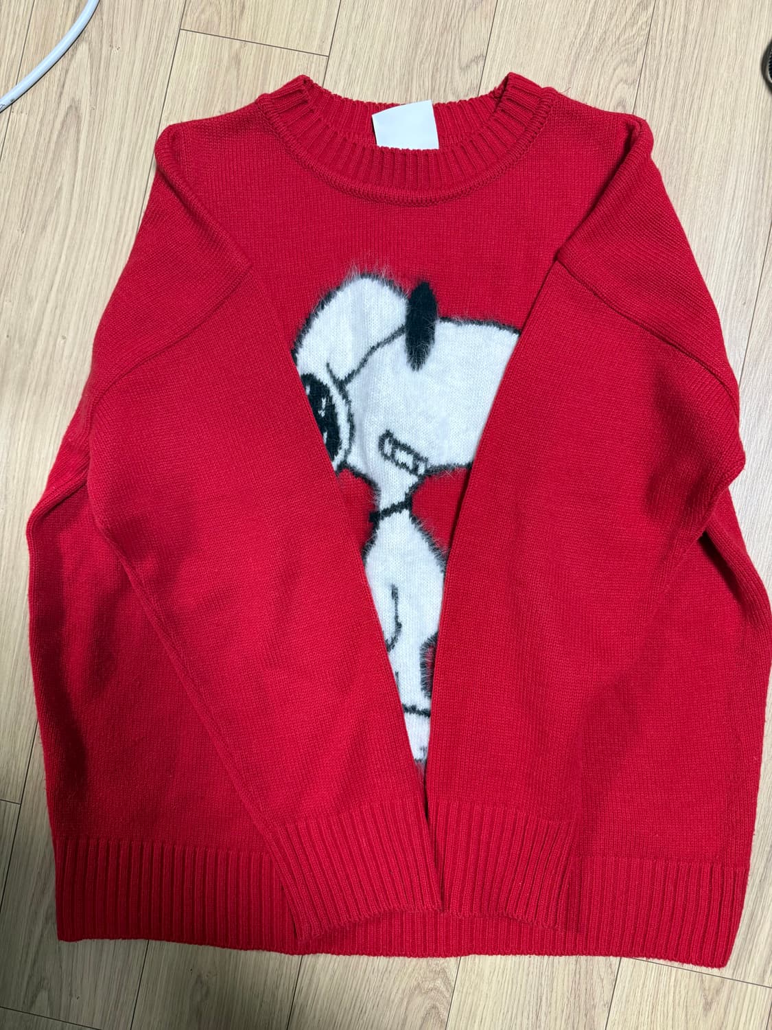 스테레오 바이널즈 스누피 앙고라 니트 상품이미지2