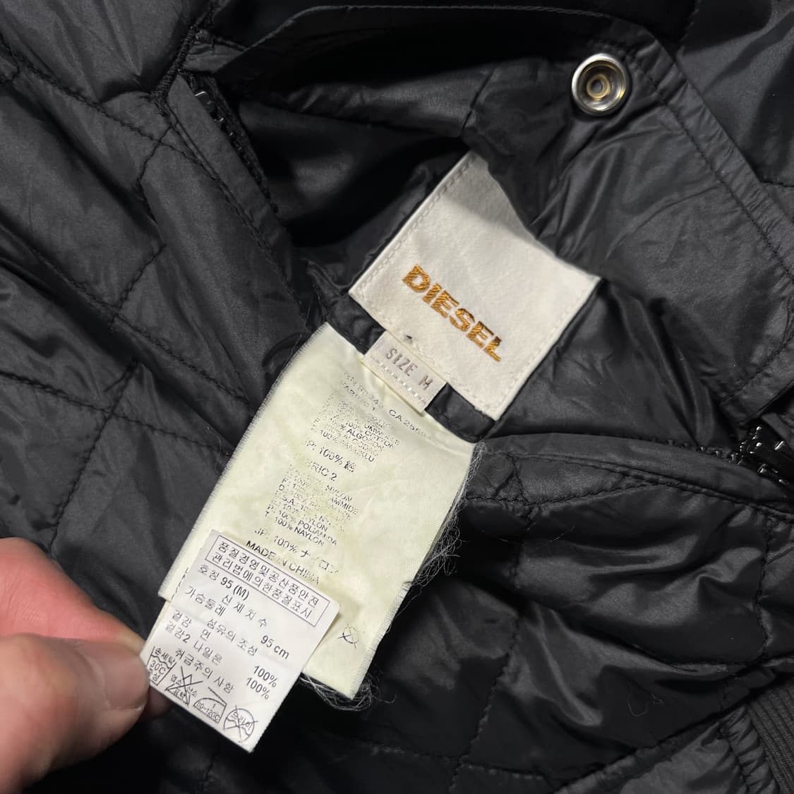 디젤 리버시블 퀼팅 코튼 자켓 상품이미지9