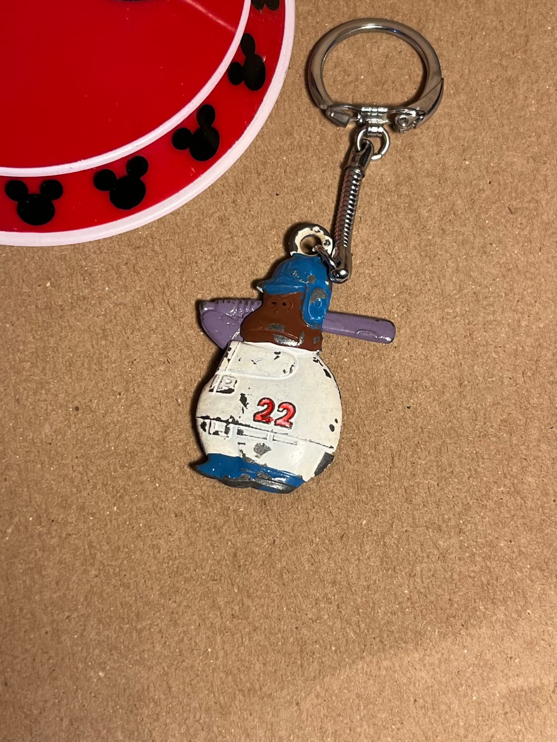 Vintage Baseball Bear Keychain #22 상품이미지4