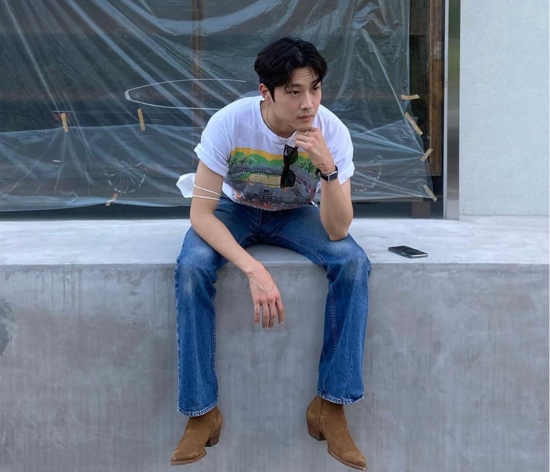 (42) 생로랑 루카스 웨스턴 부츠 상품이미지1